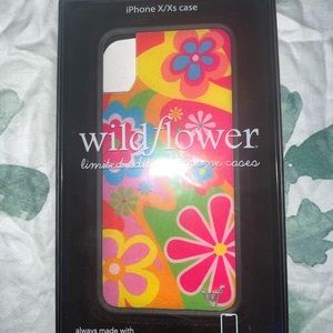 Wildflower iphone x/xs flower power phone case